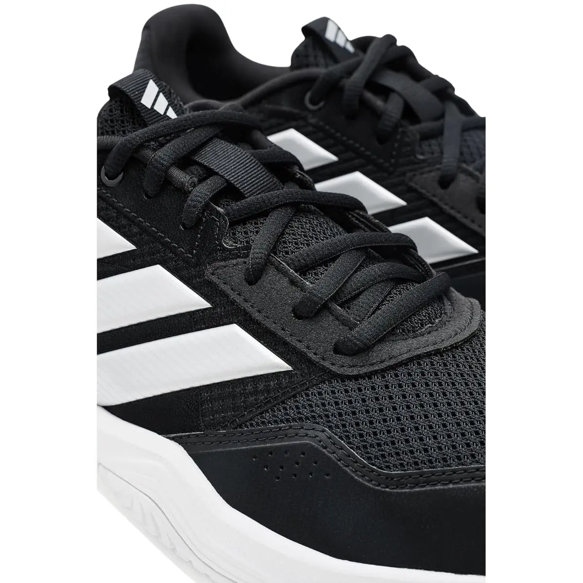 Adidas shoes - Black/Silver Metallic/White 4