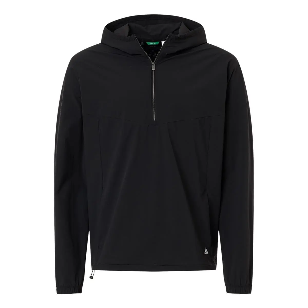 Mens Ultimate365 Course Control Anorak Windbreaker 1/4-Zip Rain Jacket Black by Adidas