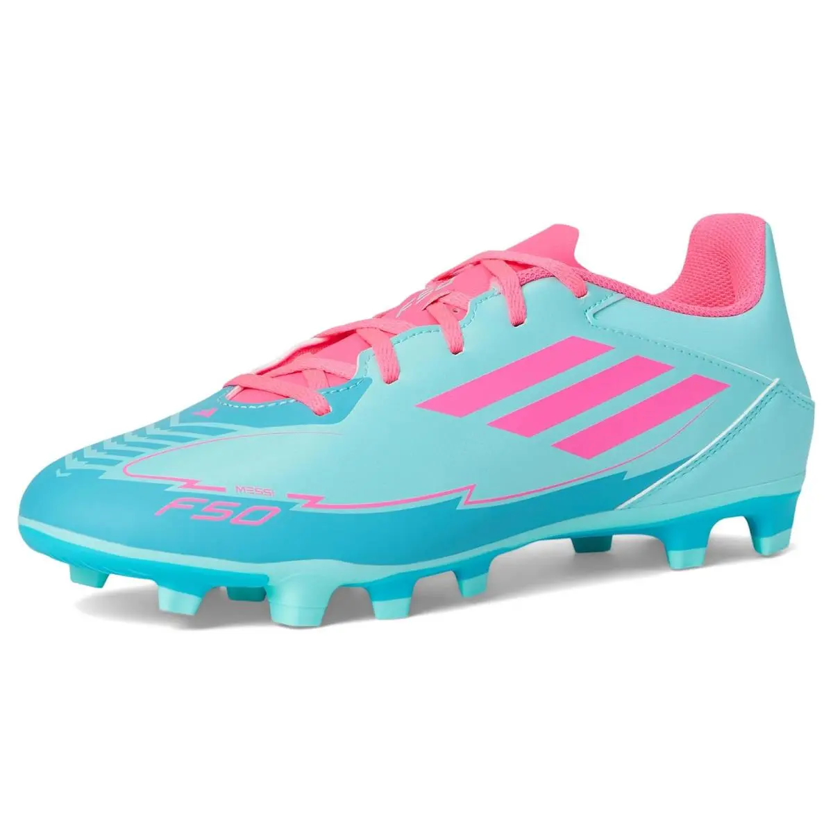 Adidas shoes - Flash Aqua/Lucid Pink/Lucid Cyan 5