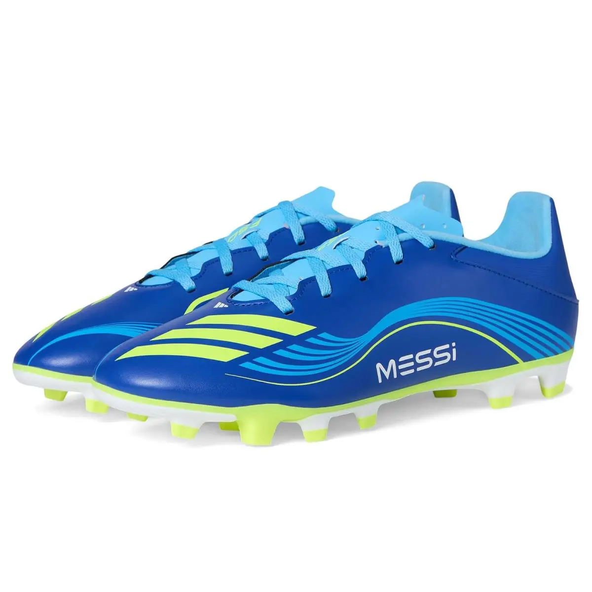 Unisex Shoes  F50 Messi Club Firm/multi Ground Soccer Cleats Team Royal Blue/Solar Yellow/Semi Blue Burst by Adidas