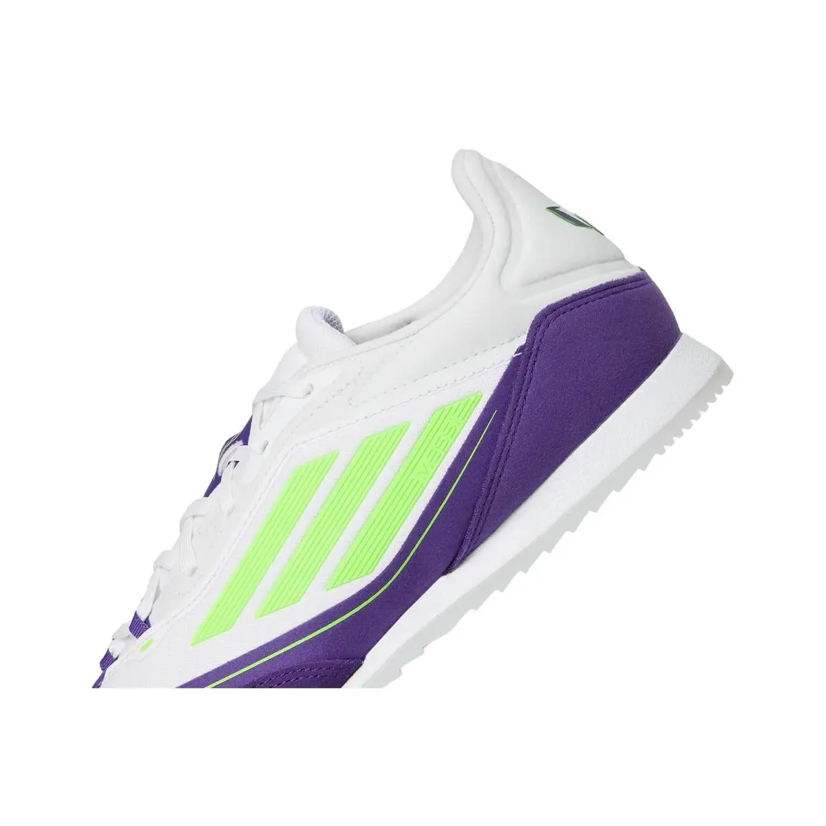 Adidas shoes - White/Lucid Lemon/Unity Purple 4