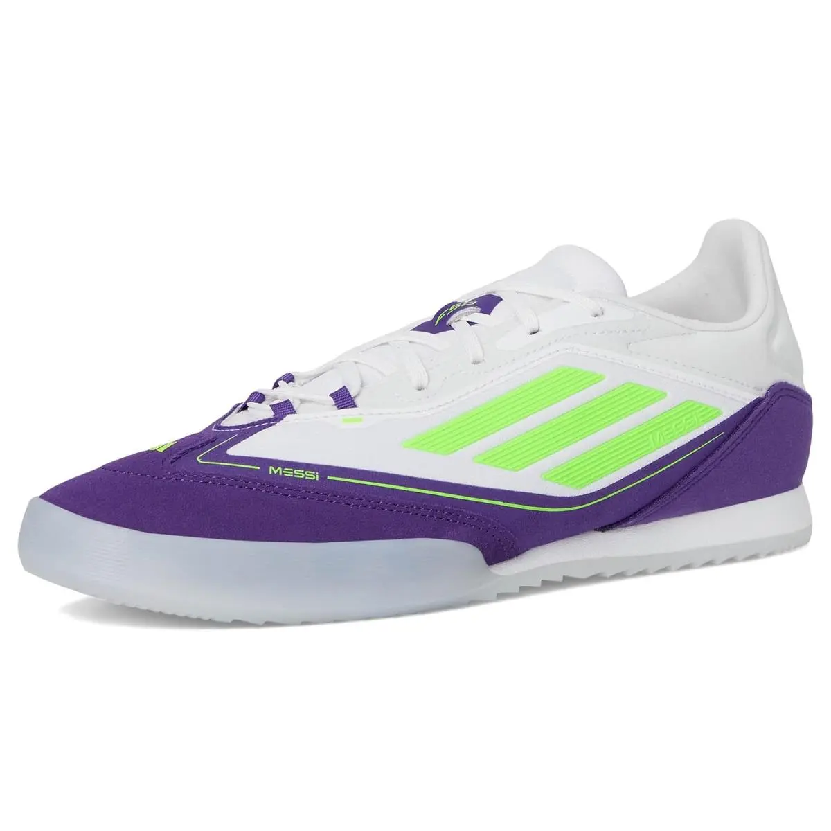 Adidas shoes - White/Lucid Lemon/Unity Purple 5