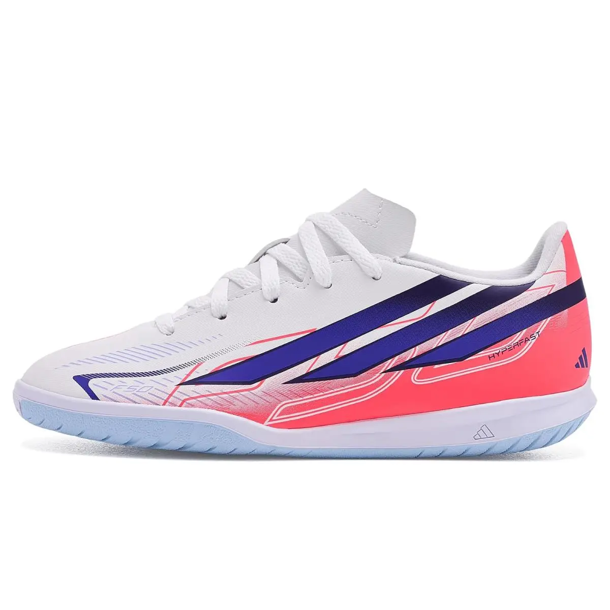 Adidas shoes - White/Solar Purple/Solar Turbo 9