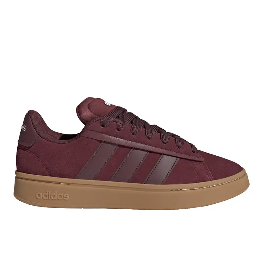 Grand Court Alpha Mens Red Sneakers Casual Shoes JQ3009 by Adidas