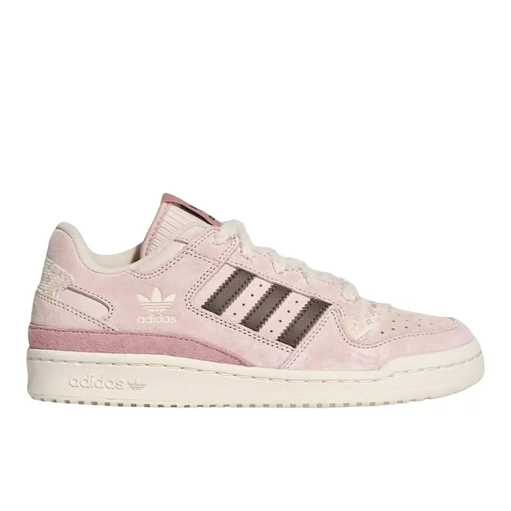 Forum Low Womens Pink Sneakers Casual Shoes KJ4300 by Adidas