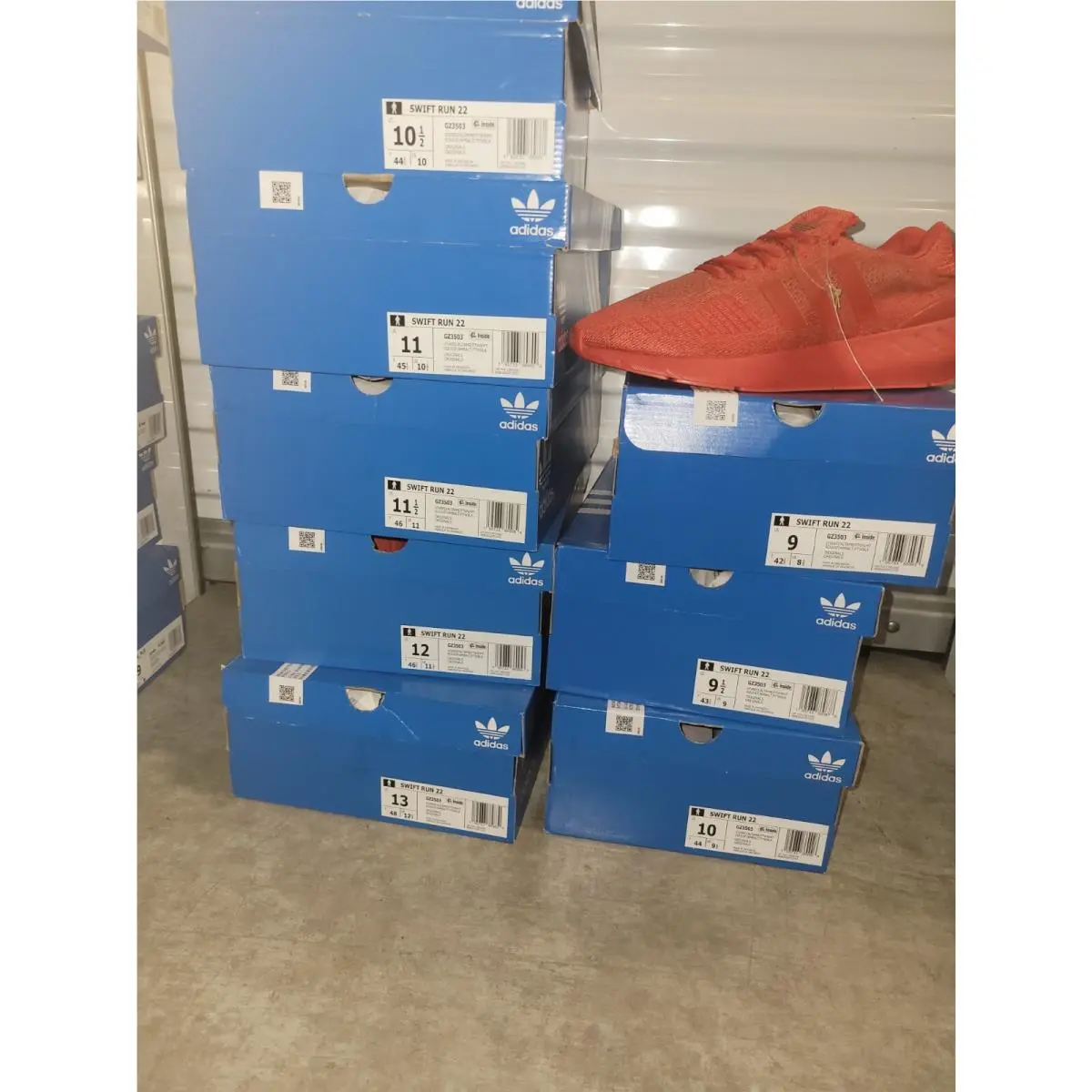 Adidas shoes - adidas Swift Run - Swift Run - GZ3503 - Red 4