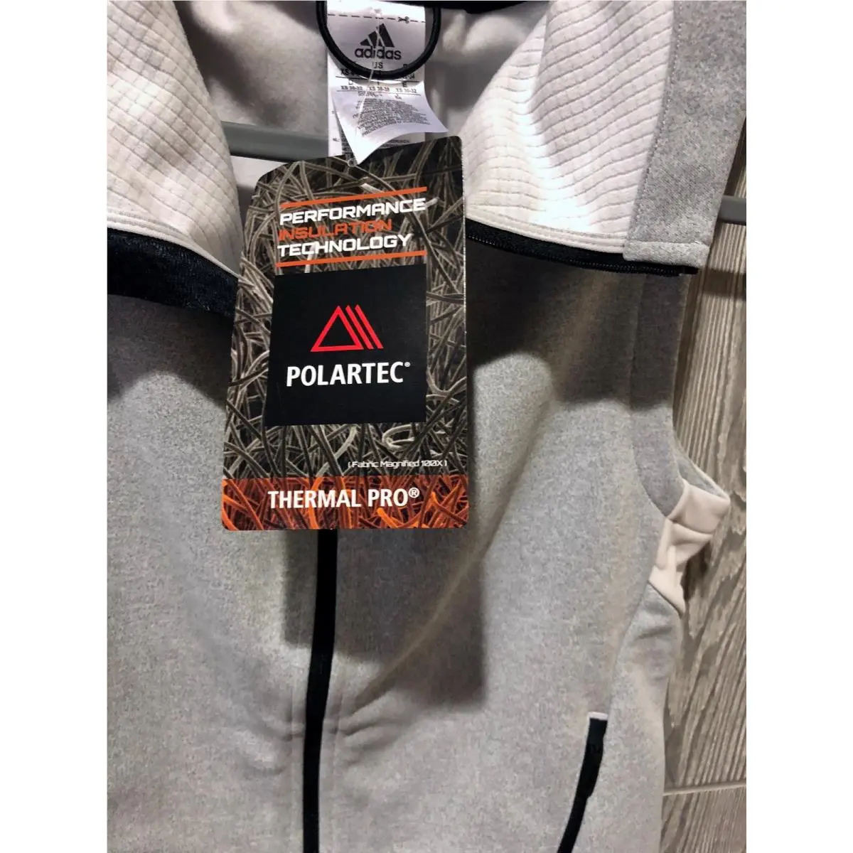 Adidas clothing - ADIDAS ClimaHeat Gilet - ClimaHeat Gilet - BR6824 - Gray 18
