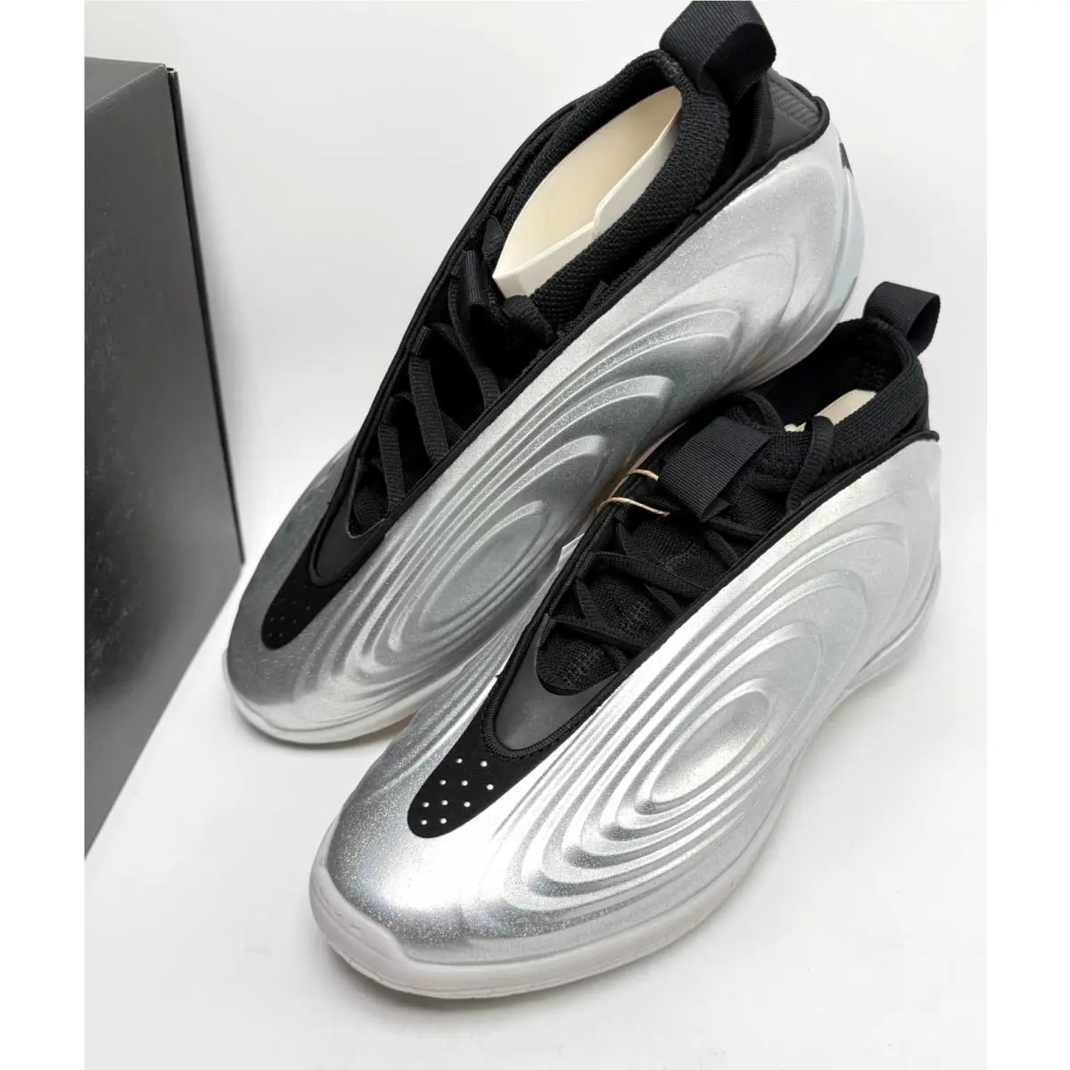 Adidas shoes - ADIDAS Harden Vol. 10 - Harden - KJ1454 - Silver Metallic/Core Black/Lucid Orange 4