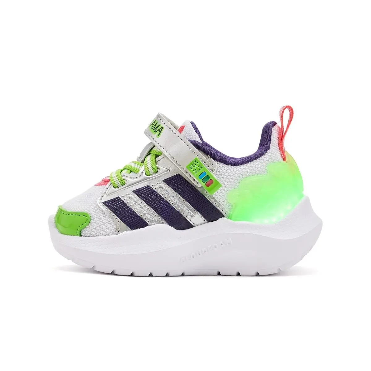 Adidas shoes - White/Violet/Lucid Red 9