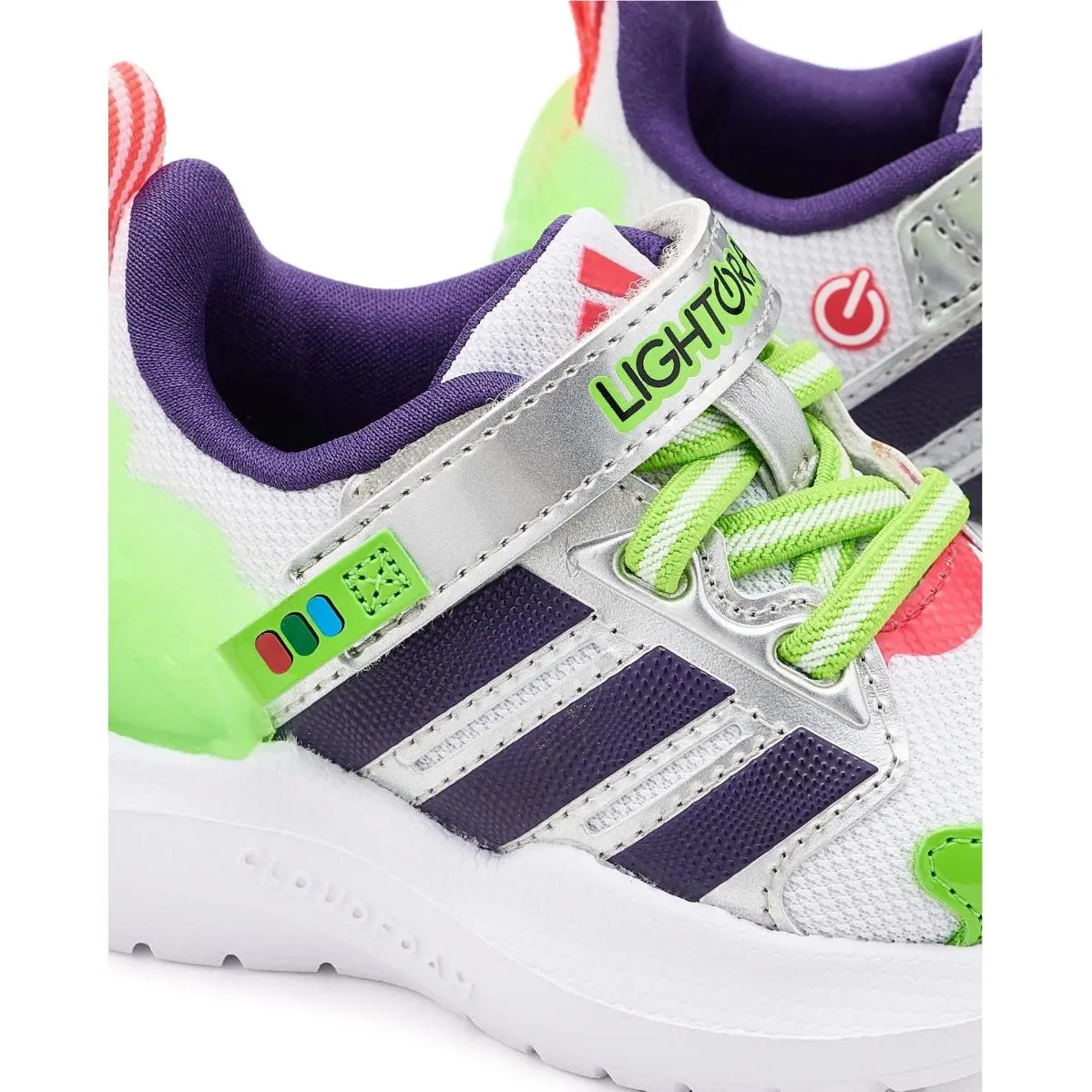 Adidas shoes - White/Violet/Lucid Red 11