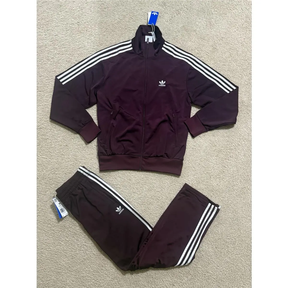 Adidas clothing - Burgundy 22
