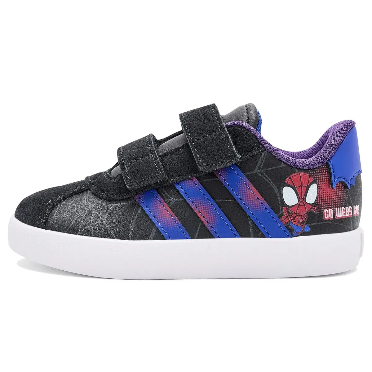 Adidas shoes - Black/Team Royal Blue/Violet 9