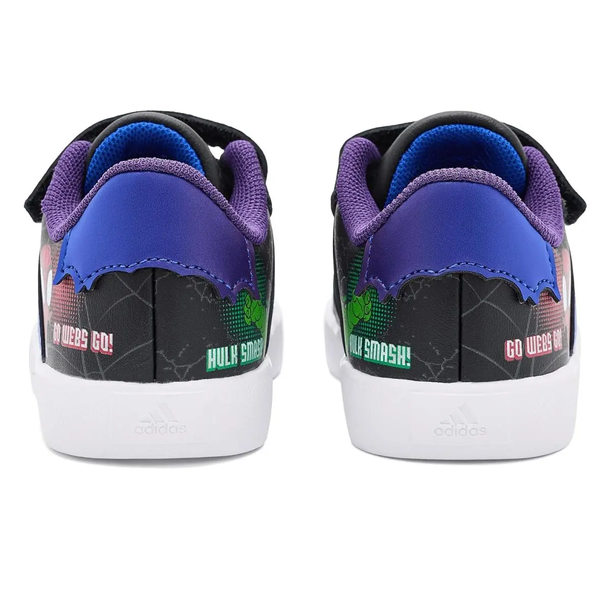 Adidas shoes - Black/Team Royal Blue/Violet 12