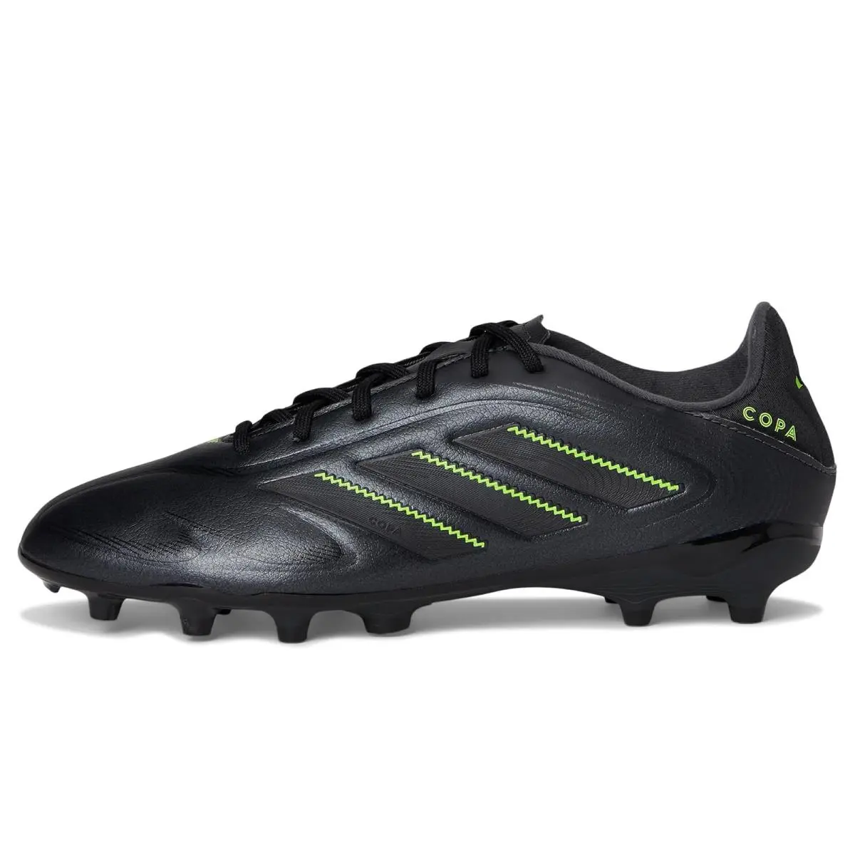 Adidas shoes - Black/Solid Grey/Lucid Lemon 2