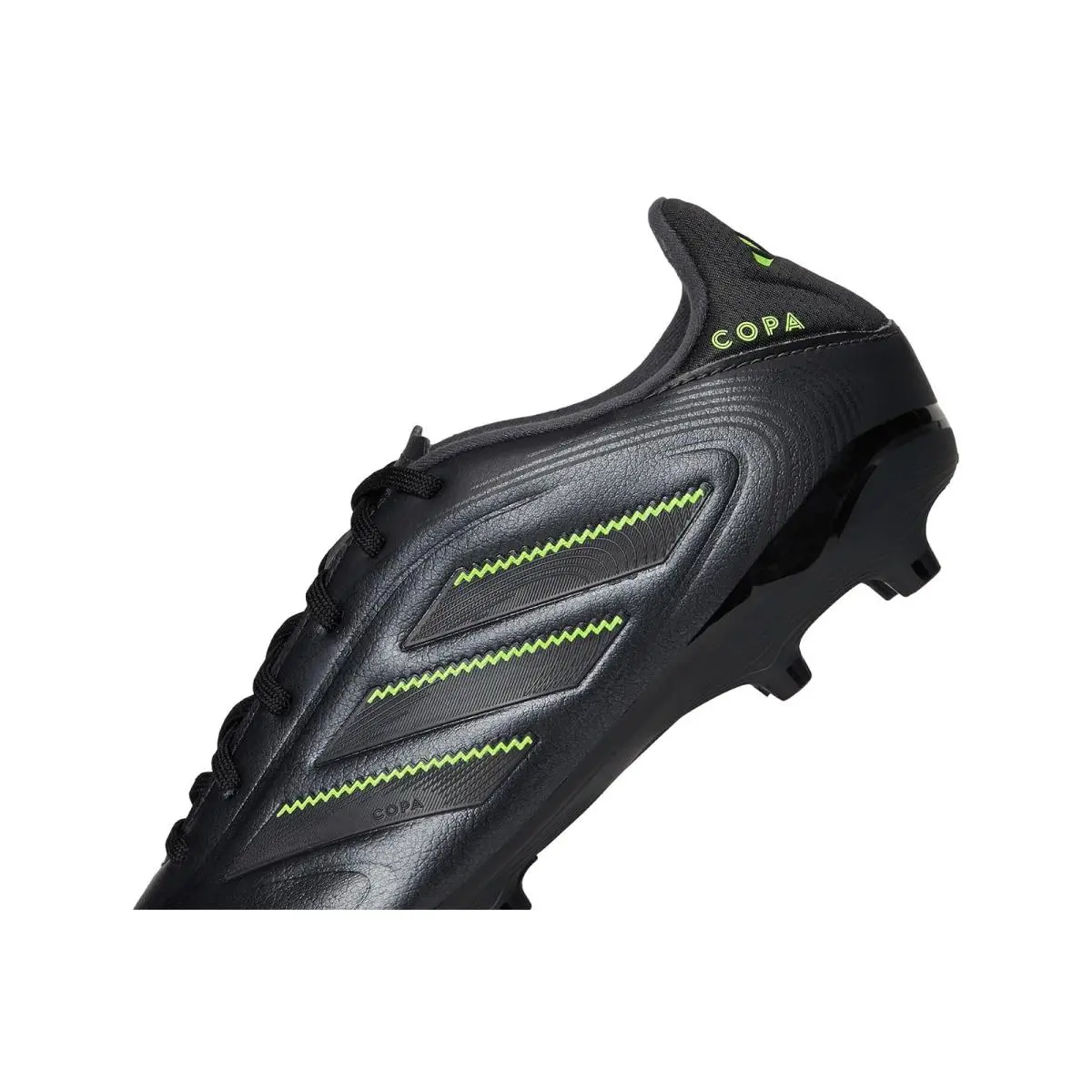 Adidas shoes - Black/Solid Grey/Lucid Lemon 4