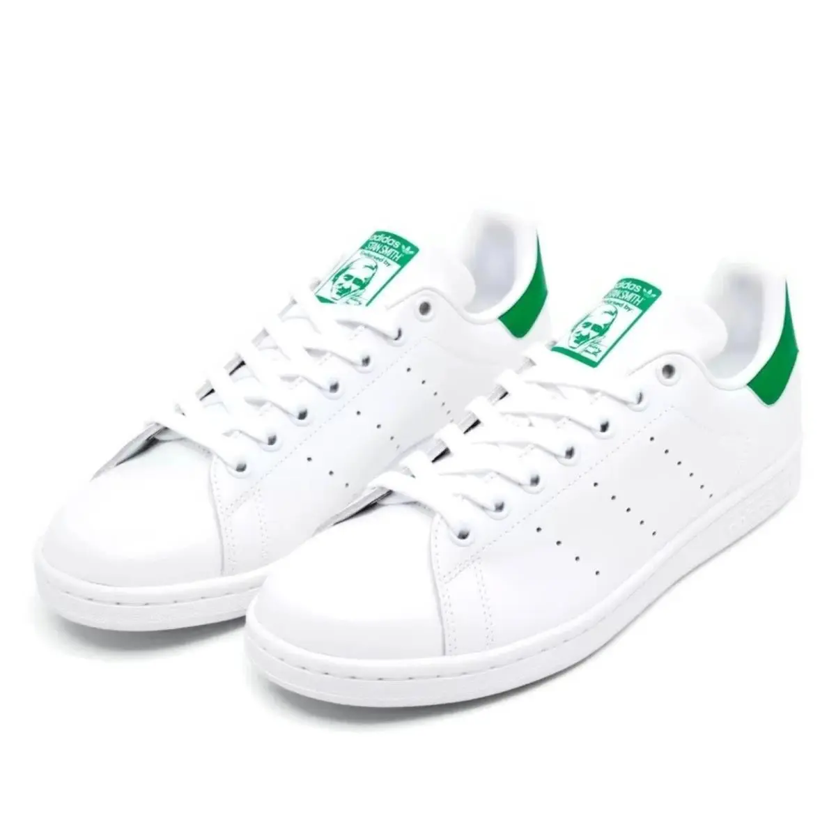 Adidas shoes - adidas Originals Stan Smith - Originals Stan Smith - White, Manufacturer: Cloud White/Cloud White/Green 0