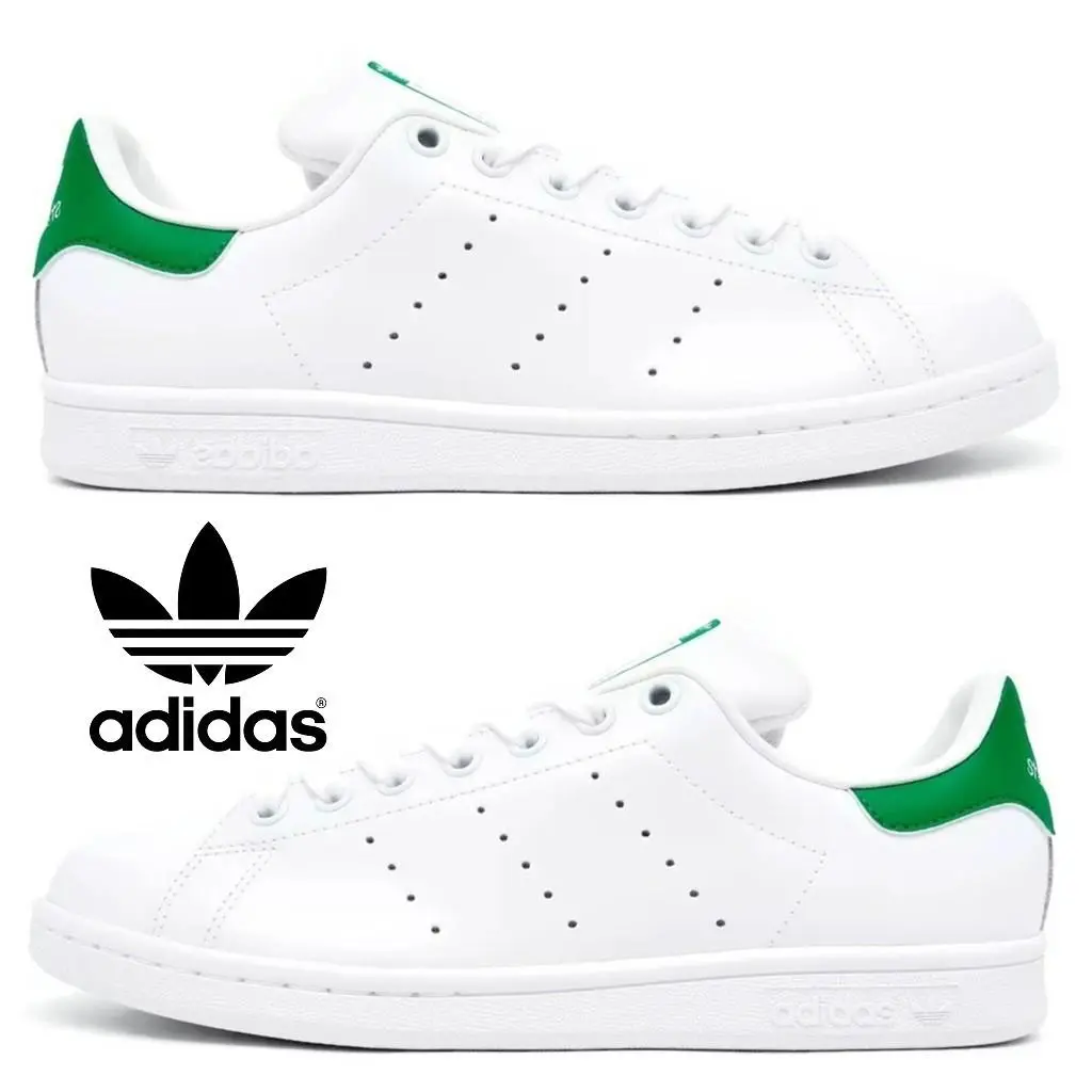 Adidas shoes - adidas Originals Stan Smith - Originals Stan Smith - White, Manufacturer: Cloud White/Cloud White/Green 13