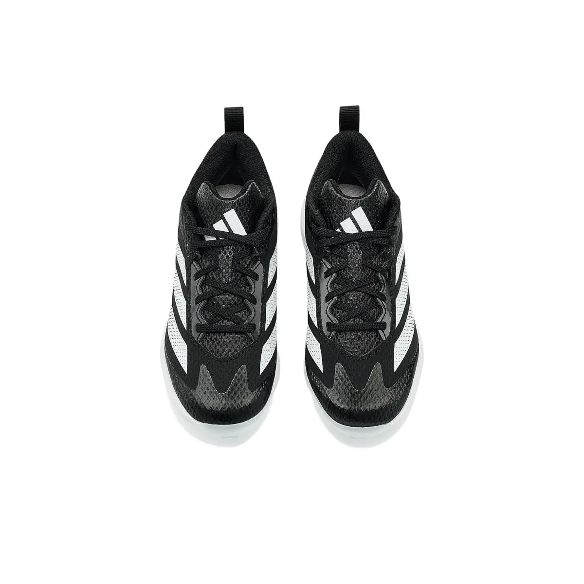 Adidas shoes - Black/White/Silver Metallic 0