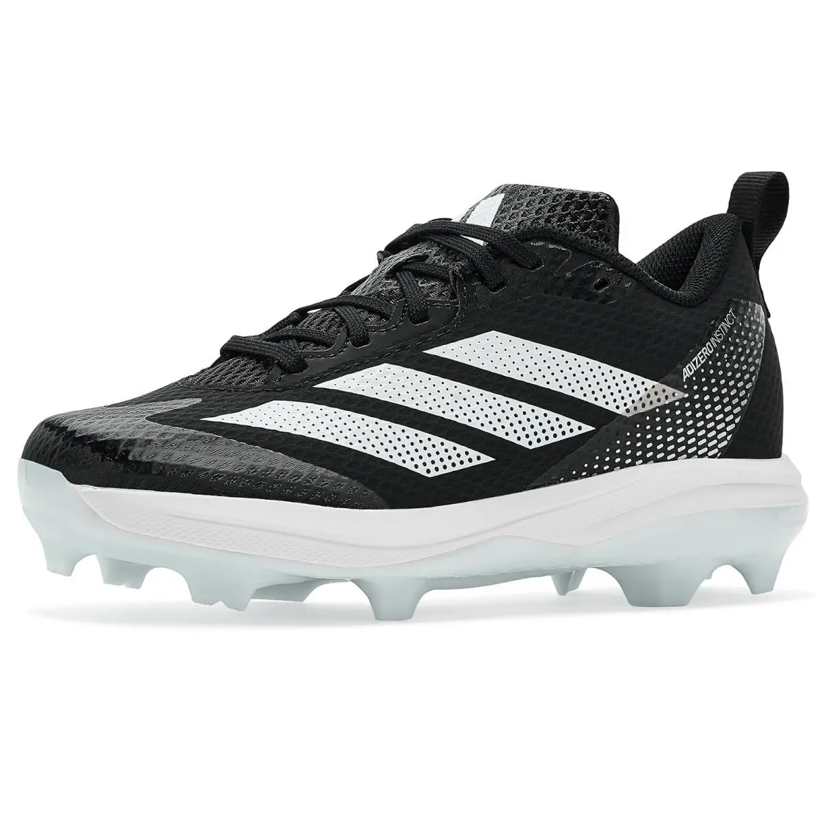 Adidas shoes - Black/White/Silver Metallic 6