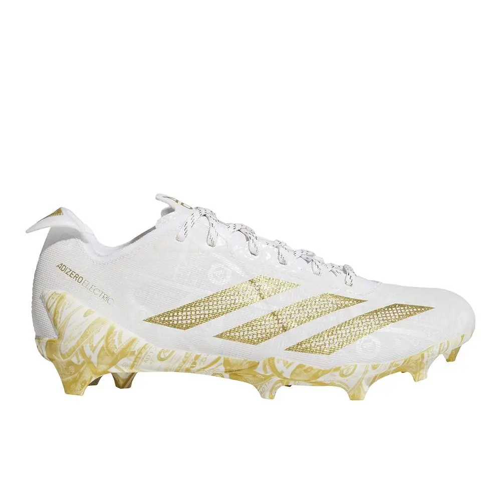 Adizero Electric Ii Smu American Football Cleats Unisex White Sneakers At by Adidas