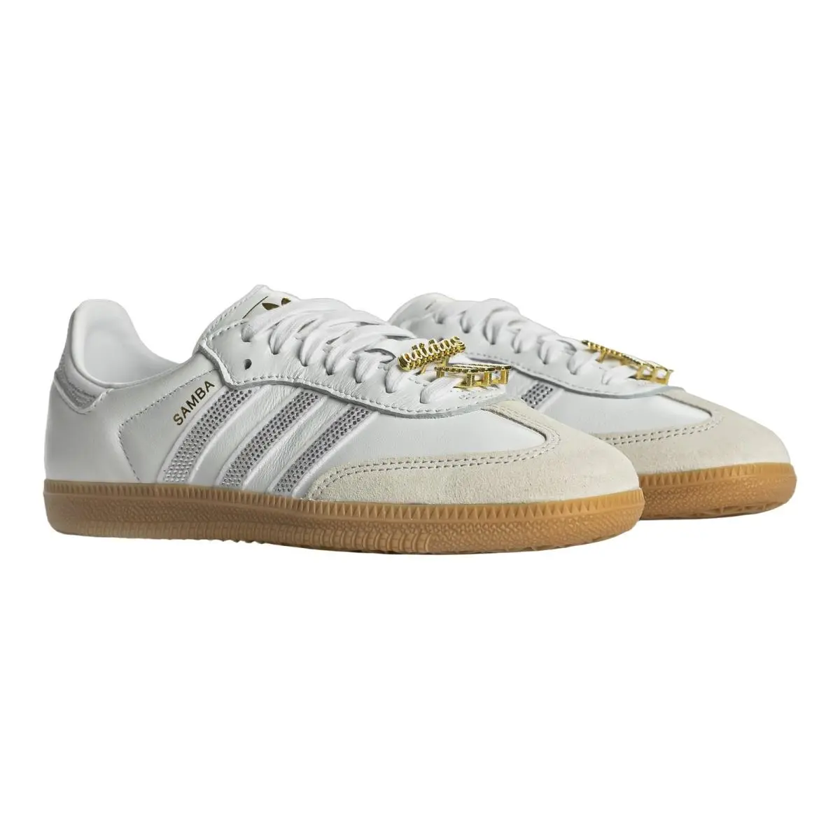 Adidas shoes - Samba Og Rhinestone - Samba Rhinestone - KJ2023 - White/Silver 9
