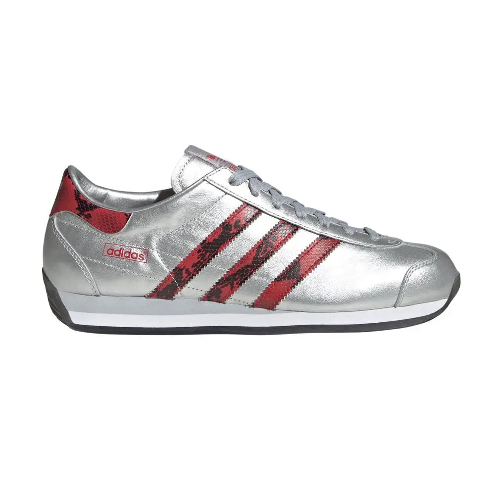 Adidas Country Japan Mens Silver Sneakers Casual Shoes JP7088 - Silver