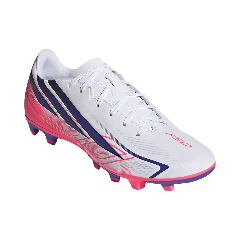 Adidas shoes - adidas F50 Hyperfast Club Firm Ground  Multi Ground Soccer Cleats - SB1158-KJ0990 - White 8