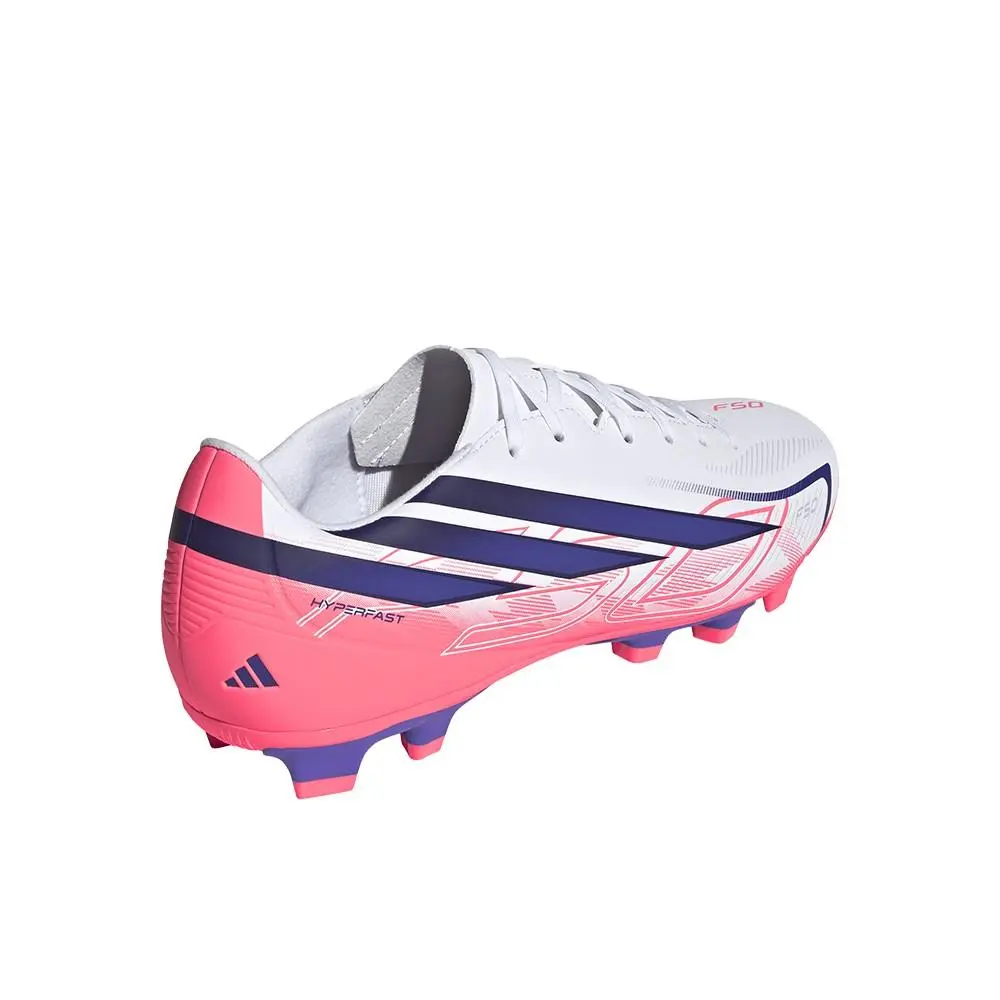 Adidas shoes - adidas F50 Hyperfast Club Firm Ground  Multi Ground Soccer Cleats - SB1158-KJ0990 - White 12