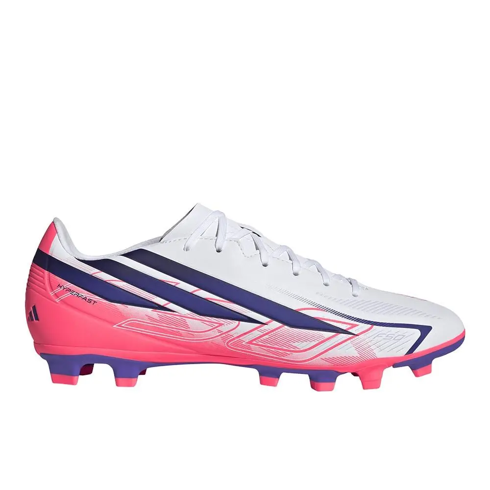 Adidas shoes - adidas F50 Hyperfast Club Firm Ground  Multi Ground Soccer Cleats - SB1158-KJ0990 - White 7