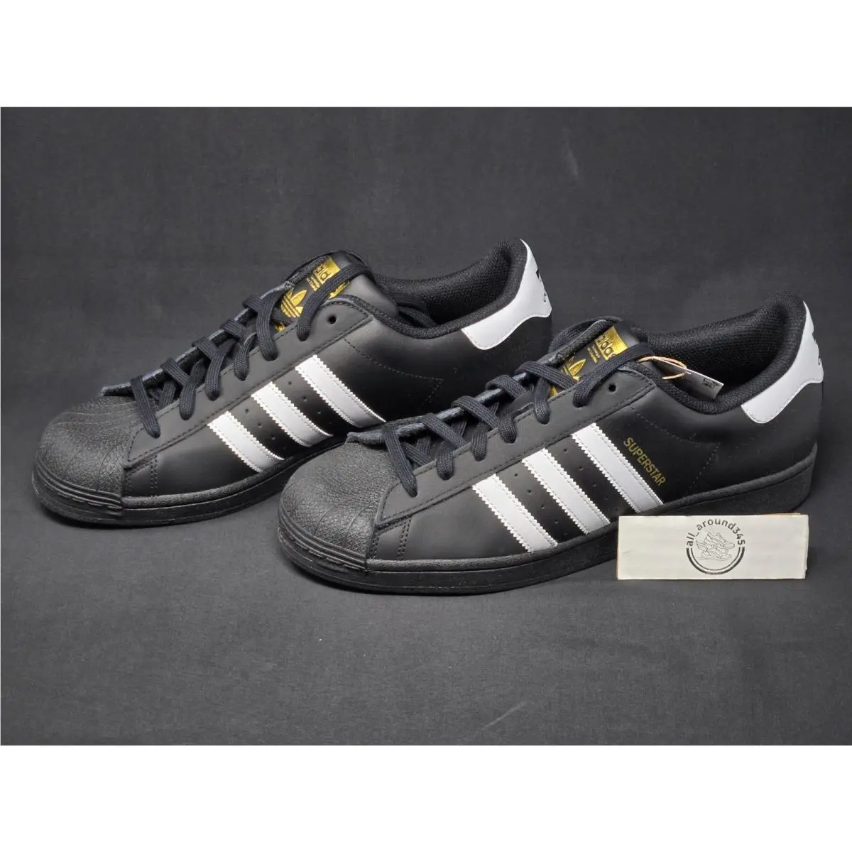 Originals Superstar Black White Mens Size 11.5 Shoes Shell Top EG4959 by Adidas