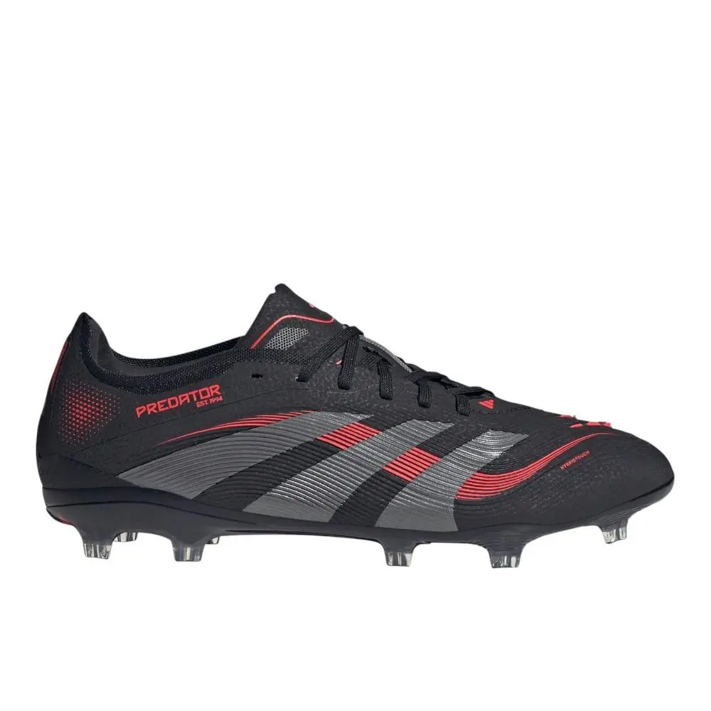 Adidas shoes - adidas Predator Pro Firm Ground Soccer Cleats - ID3854 - Black, Grey 7