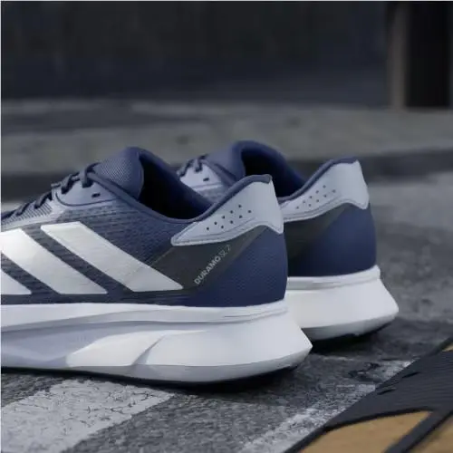 Adidas shoes - Dark Blue / Silver Metallic / Halo Silver 8
