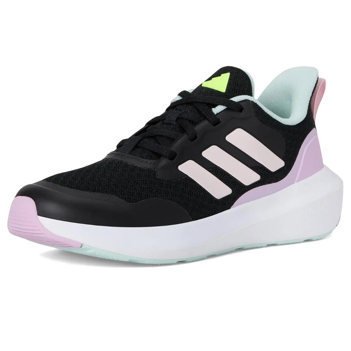Adidas shoes - Black/Clear Pink/Bliss Lilac 5