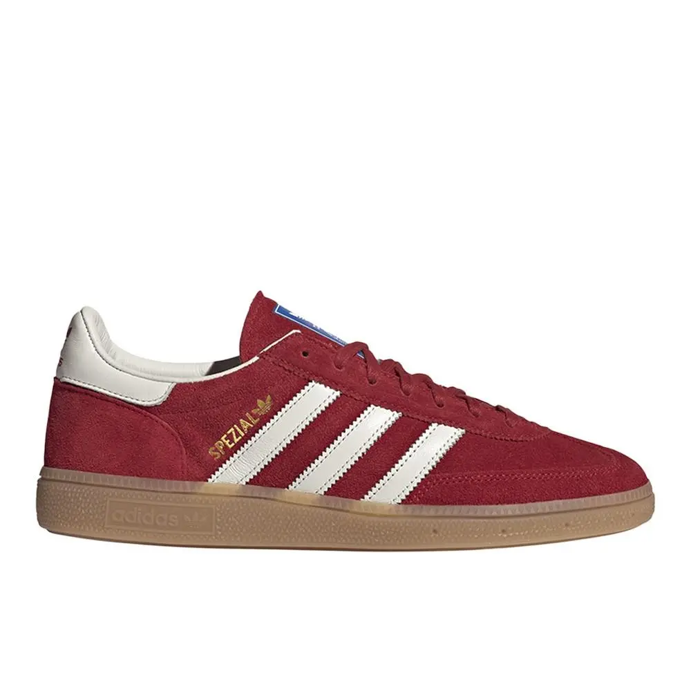 Adidas Handball Spezial Made In Germany Mens Red Sneakers Casual Shoes JR9535 - Red
