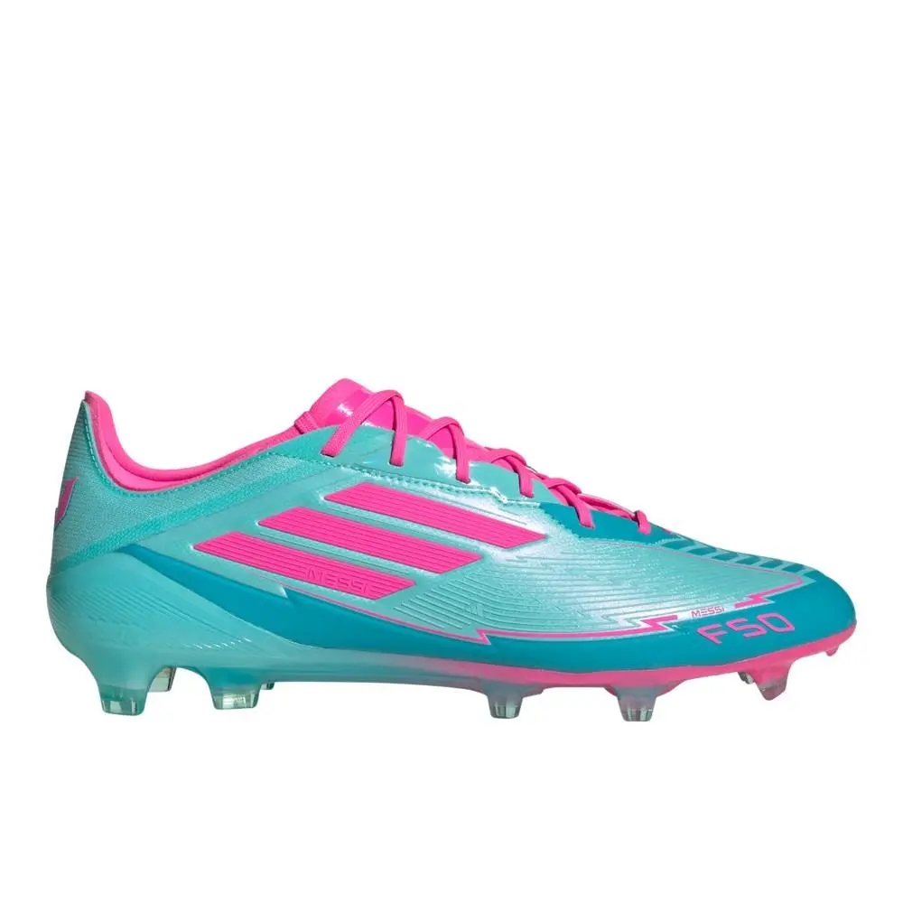 Adidas F50 Elite Messi Firm Ground Mens Blue Sneakers Athletic Shoes IH0927