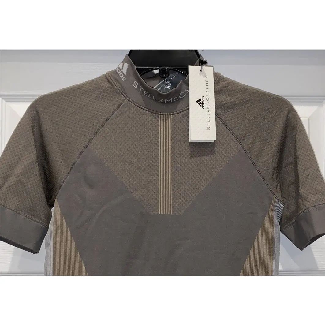 Adidas clothing - Runk Knit Tee - Runk Knit Tee - FL1721 - Brown 5