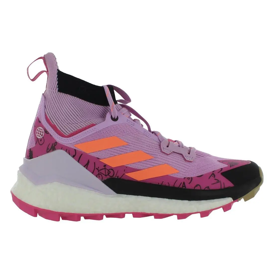 Adidas shoes - Bliss Lilac/Beam Orange/Pulse 3