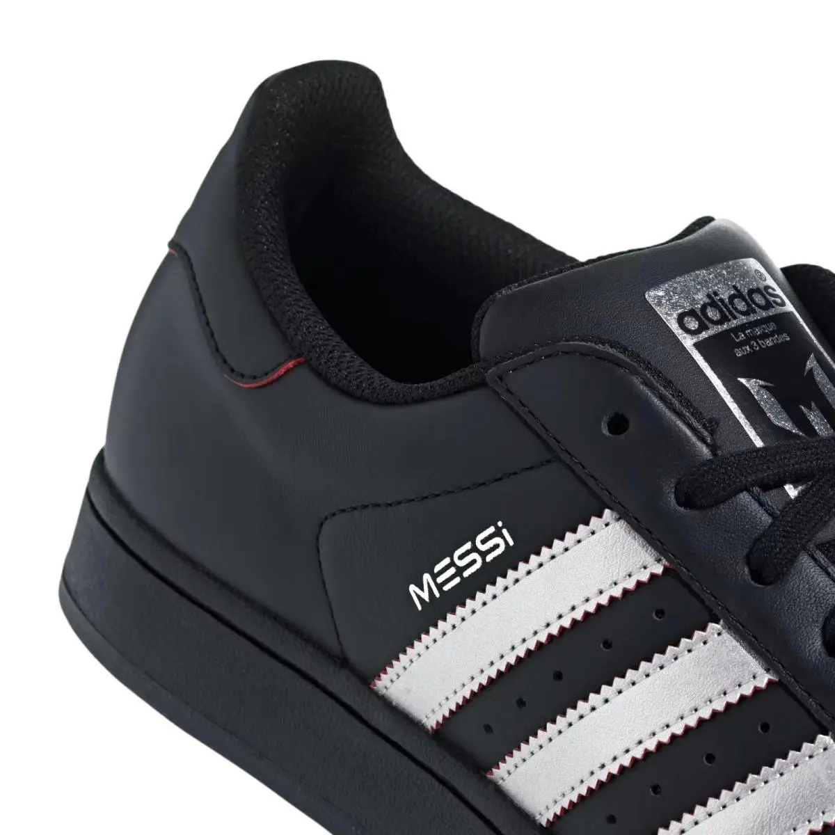 Adidas shoes - adidas Superstar - Superstar - Black, Manufacturer: Core Black / Silver Metallic / Pure Ruby 24