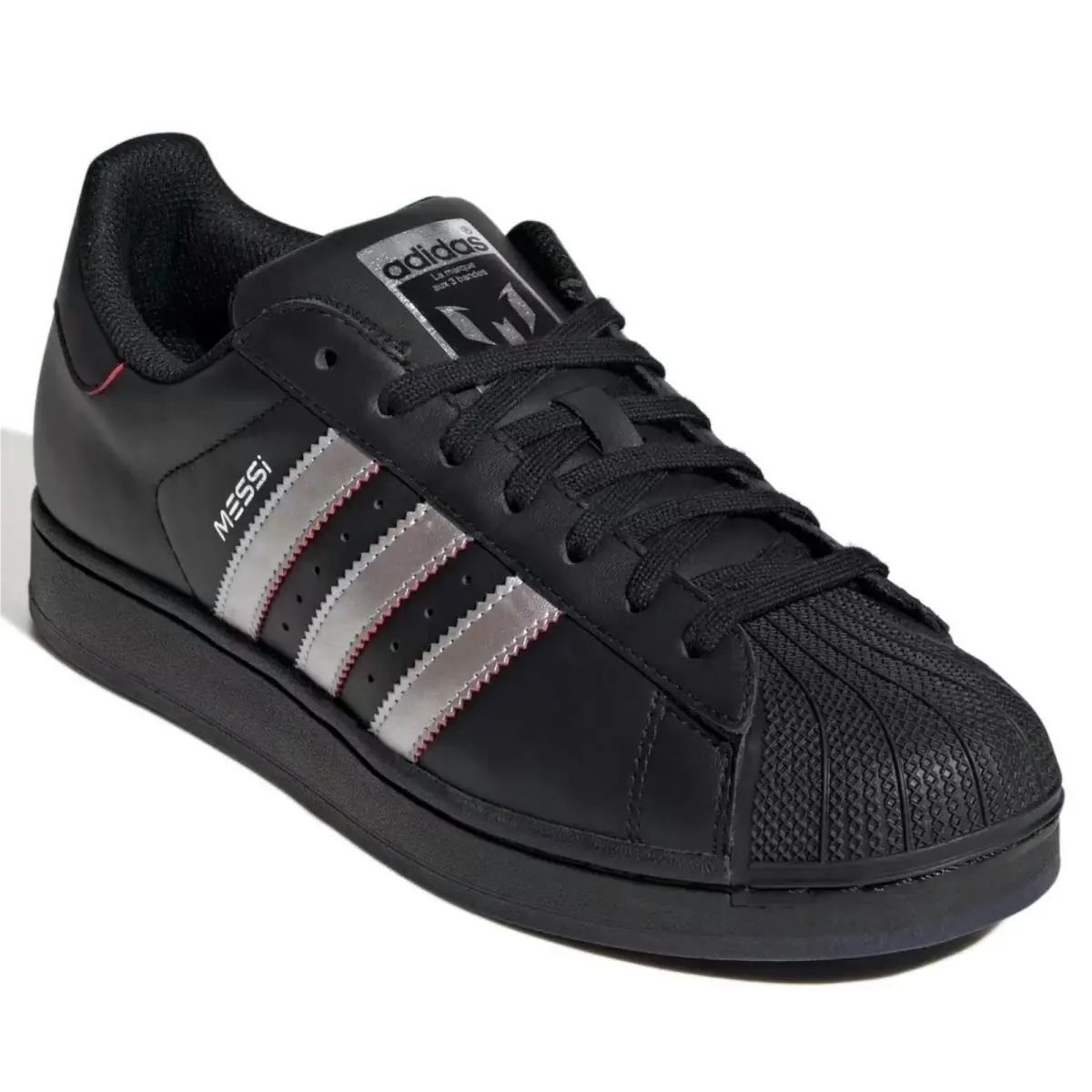 Adidas shoes - adidas Superstar - Superstar - Black, Manufacturer: Core Black / Silver Metallic / Pure Ruby 28