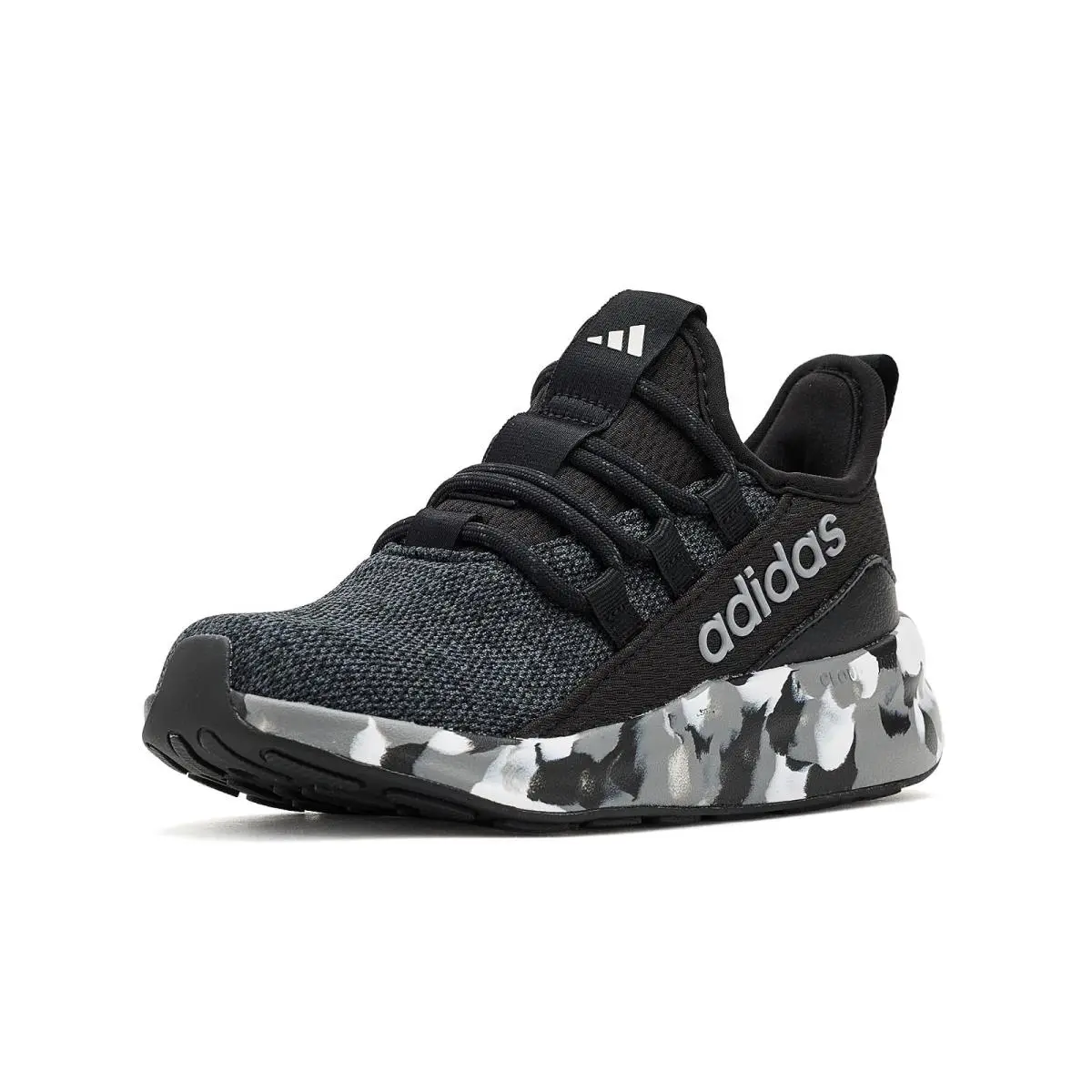 Children Unisex Shoes  Kids Lite Racer Adapt 8.0 Little Kid/big Kid Black/Grey/Carbon by Adidas