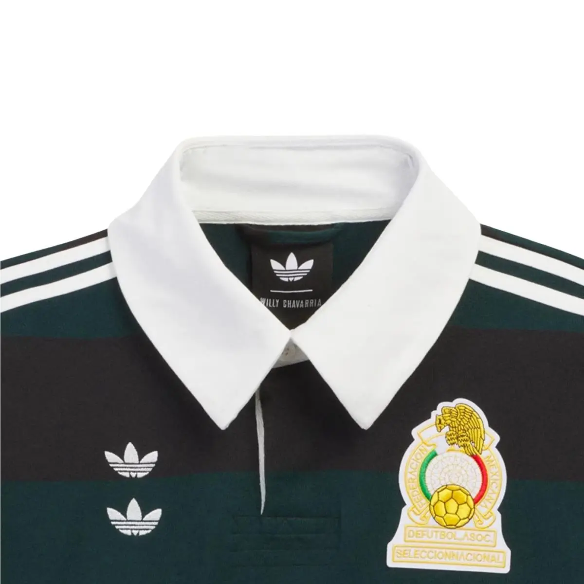 Adidas clothing - Chavarria LS Rugby Shirt - Chavarria Rugby Shirt - KV1977 - Black 7