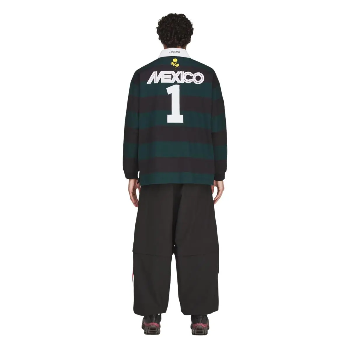 Adidas clothing - Chavarria LS Rugby Shirt - Chavarria Rugby Shirt - KV1977 - Black 13
