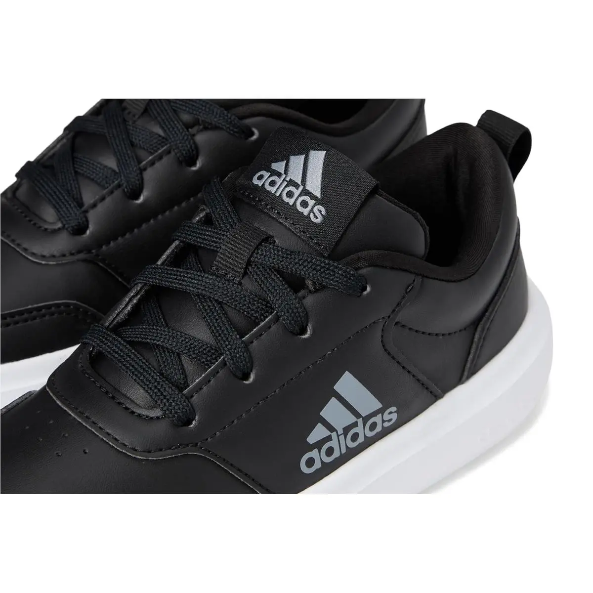 Adidas shoes - Black/Iron Metallic/White 4
