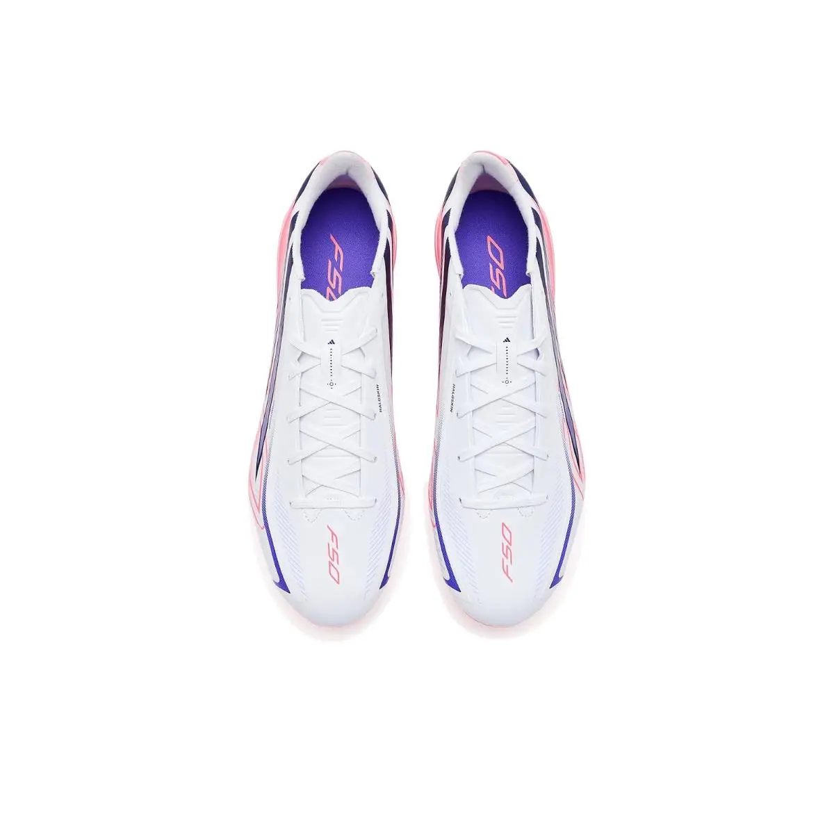 Adidas shoes - White/Solar Purple/Solar Turbo 0
