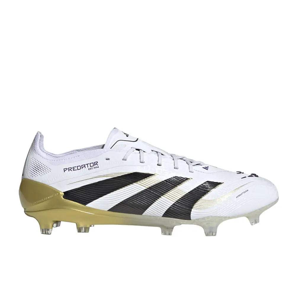 Predator Elite Firm Ground Mens White Sneakers Athletic Shoes JI1086 by Adidas
