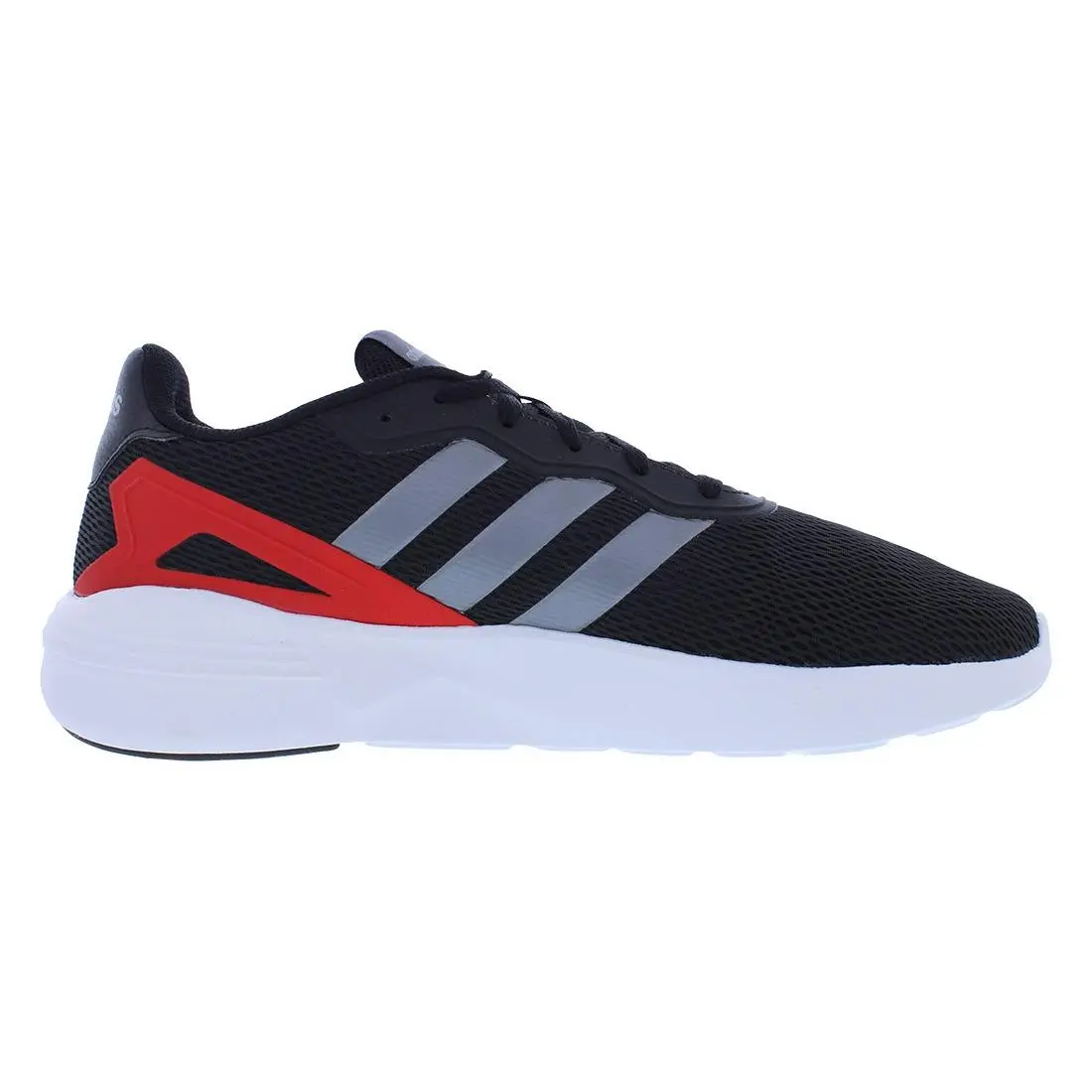 Adidas shoes - Core Black/Iron Metallic/Vivid Red, Main: Black 1