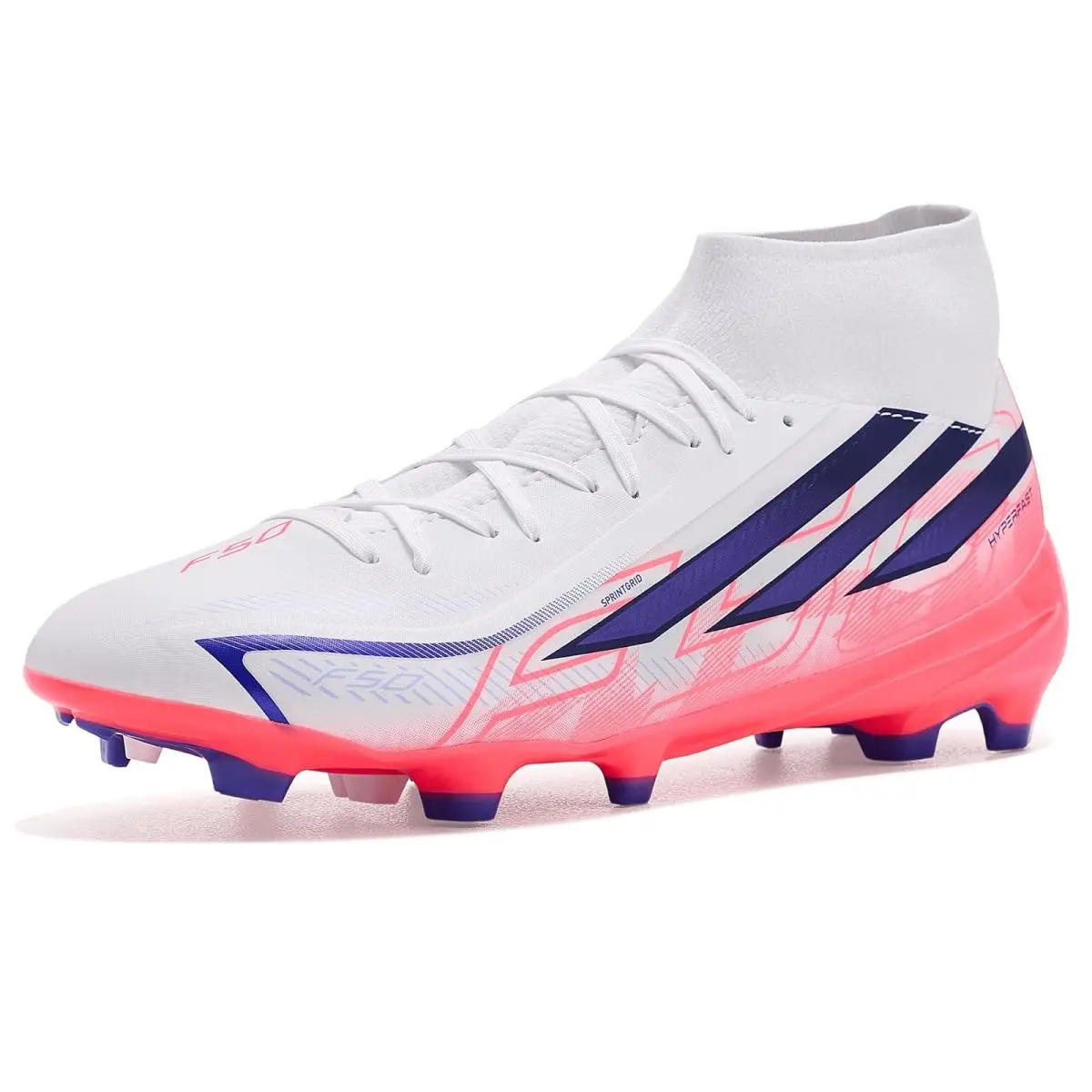 Unisex Shoes  F50 Hyperfast League Mid Top Firm Ground by Adidas