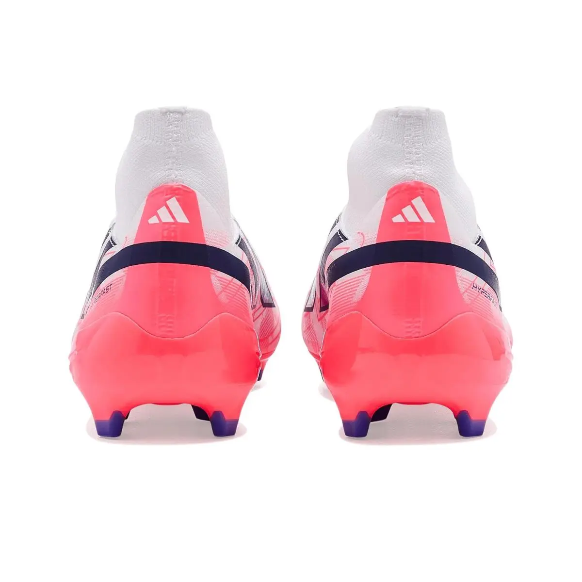 Adidas shoes - White/Solar Purple/Solar Turbo 5