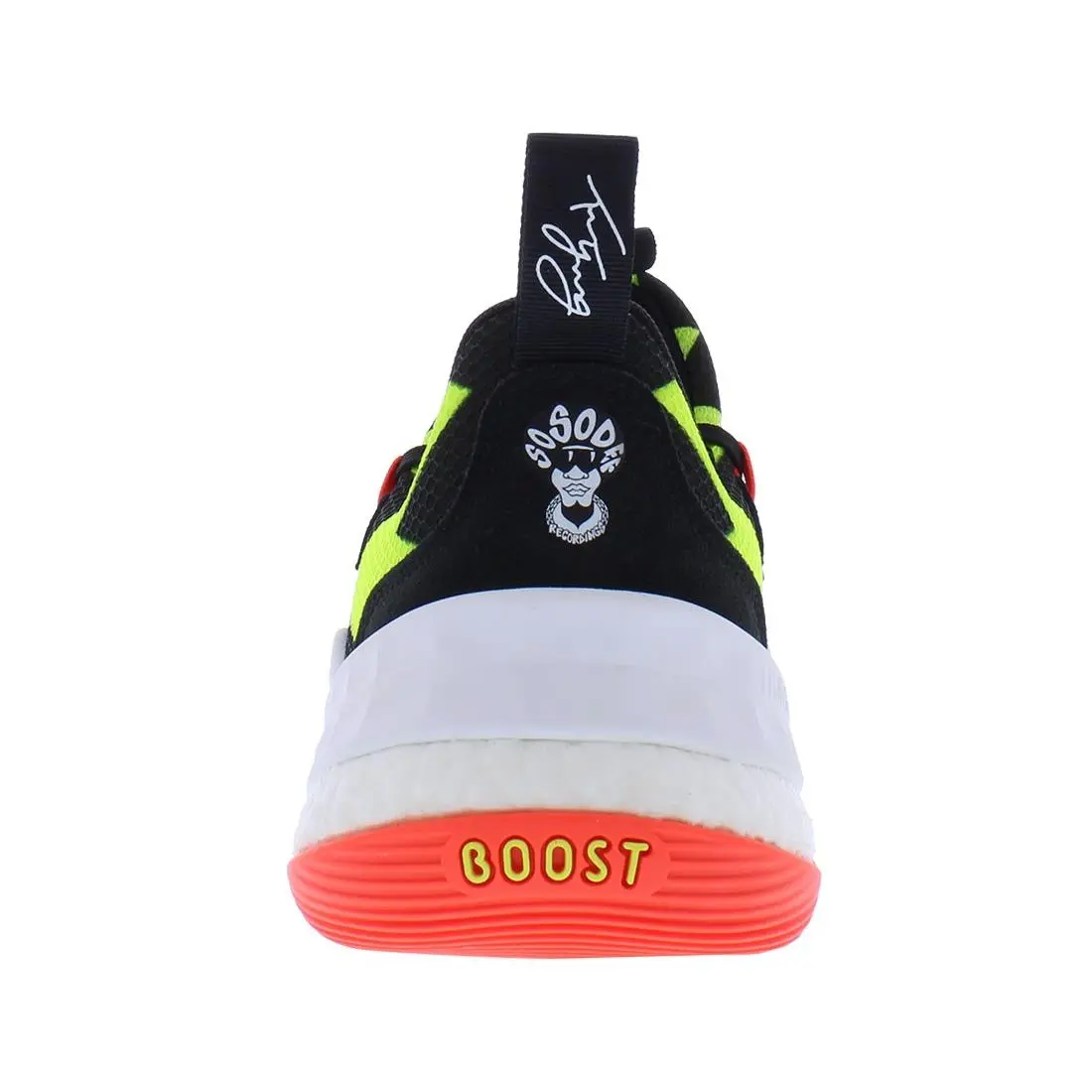 Adidas shoes - Core Black/Solar Red/Core Black, Main: Black 2