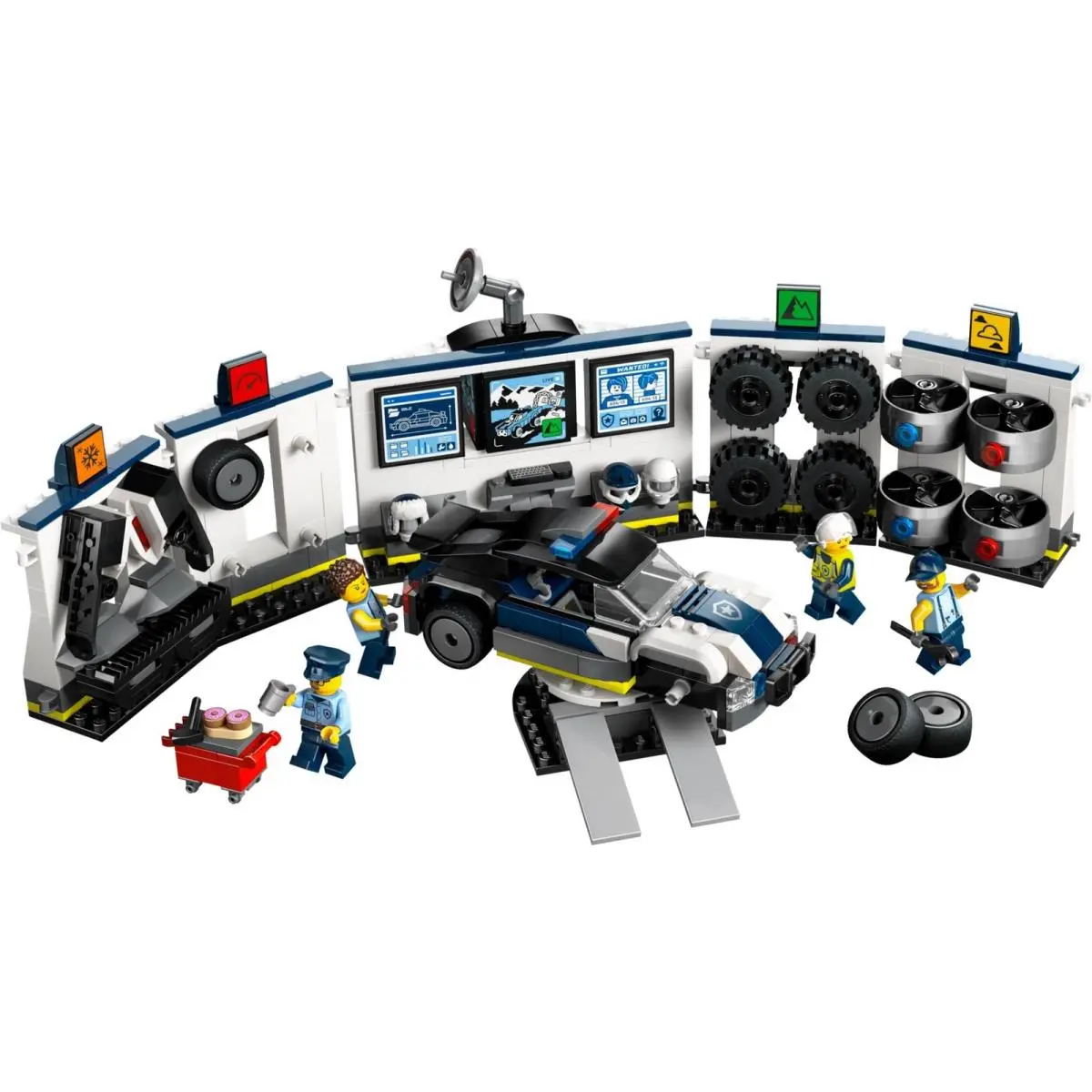 Lego 60457 Custom Police Car Garage - City Police 2025